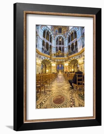 Octagonal Interior-G&M-Framed Photographic Print