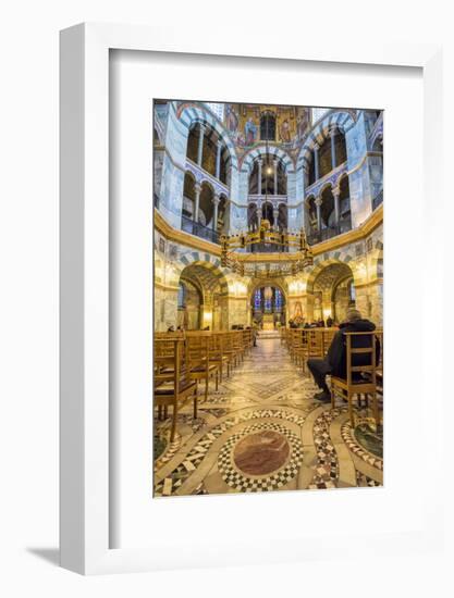 Octagonal Interior-G&M-Framed Photographic Print