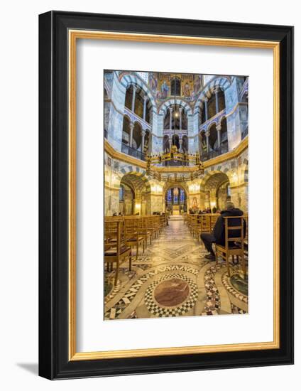 Octagonal Interior-G&M-Framed Photographic Print