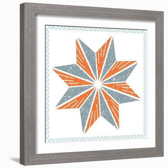 Octagram Star-Jeffrey Cadwallader-Framed Premium Giclee Print