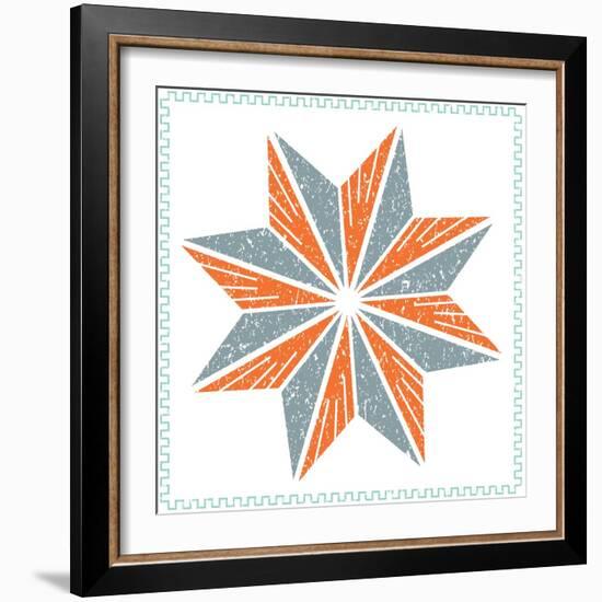 Octagram Star-Jeffrey Cadwallader-Framed Premium Giclee Print