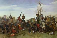 The Battle of Trente in 1350, 1857-Octave Penguilly l'Haridon-Giclee Print