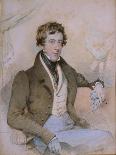 Portrait of William Spencer, 6th Duke of Devonshire, 1828-Octavius Oakley-Framed Giclee Print