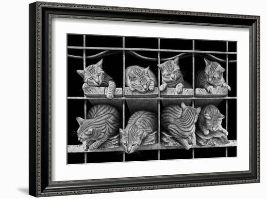 Octet-Ben Heine-Framed Giclee Print