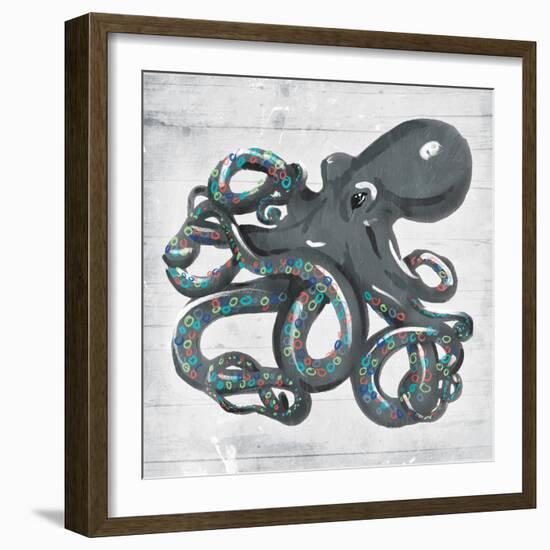 Octo Rings-OnRei-Framed Art Print