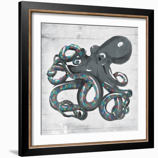 Octo Rings-OnRei-Framed Art Print