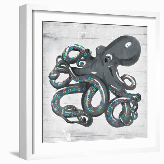 Octo Rings-OnRei-Framed Art Print