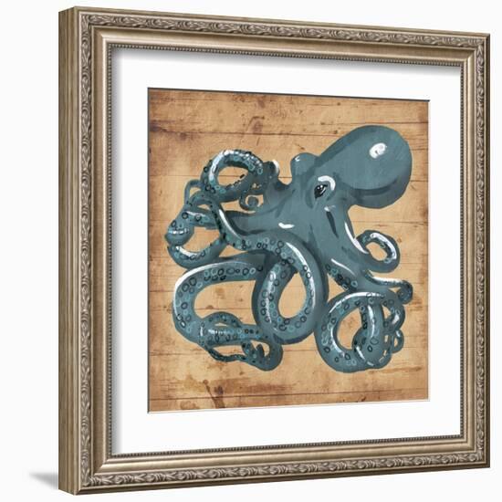 Octo Rings-OnRei-Framed Art Print