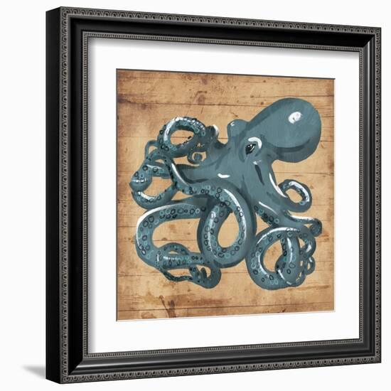 Octo Rings-OnRei-Framed Art Print