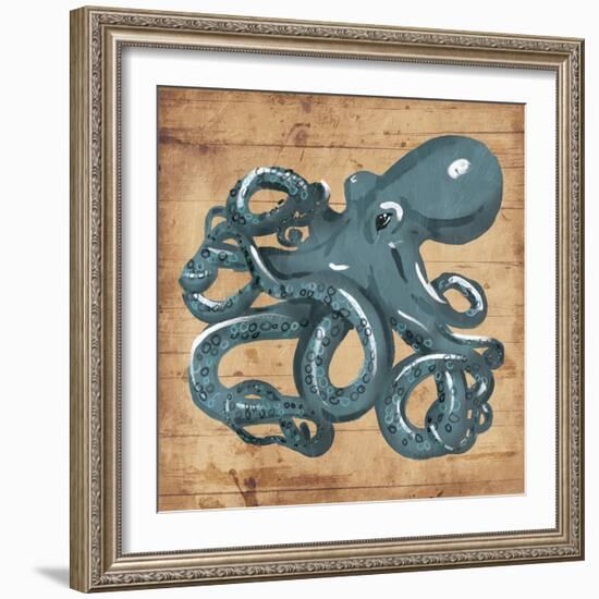 Octo Rings-OnRei-Framed Art Print