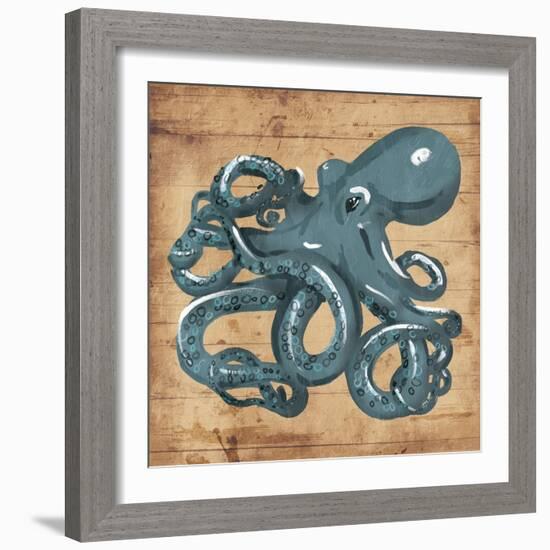 Octo Rings-OnRei-Framed Art Print