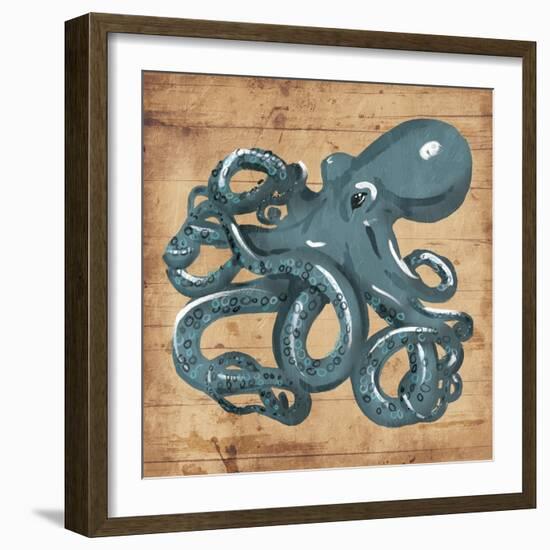 Octo Rings-OnRei-Framed Art Print