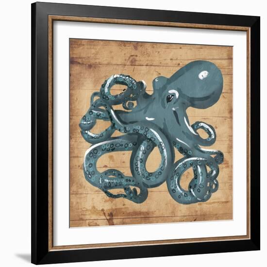 Octo Rings-OnRei-Framed Art Print