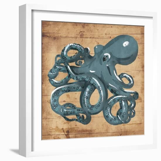 Octo Rings-OnRei-Framed Art Print