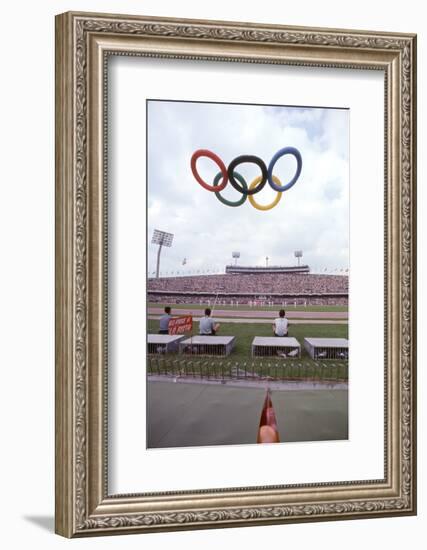 October 12 1968: 19th Olympic Games Opening Ceremony, Mexico-Art Rickerby-Framed Photographic Print