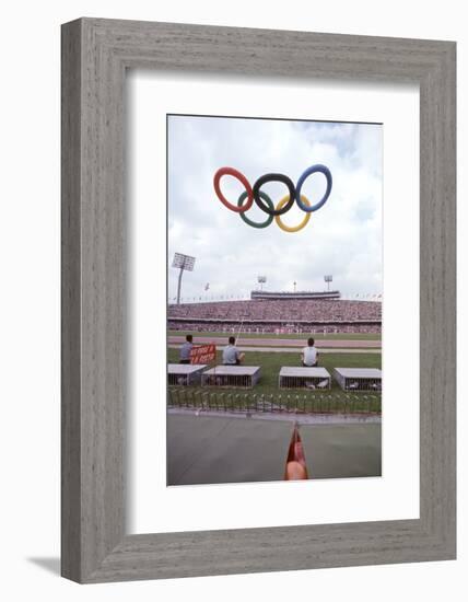 October 12 1968: 19th Olympic Games Opening Ceremony, Mexico-Art Rickerby-Framed Photographic Print