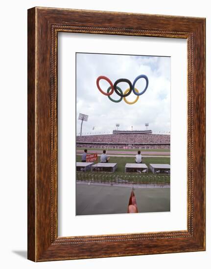 October 12 1968: 19th Olympic Games Opening Ceremony, Mexico-Art Rickerby-Framed Photographic Print