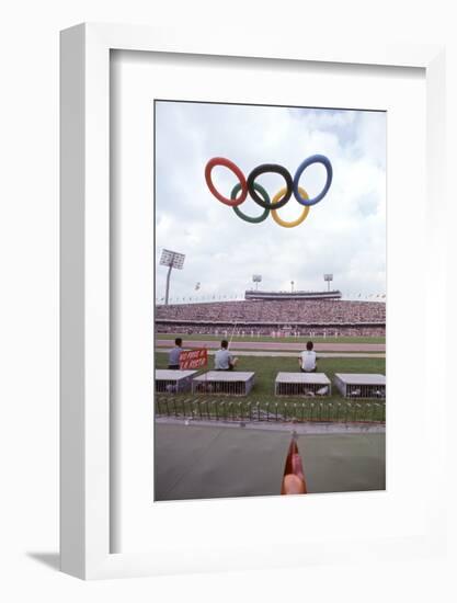 October 12 1968: 19th Olympic Games Opening Ceremony, Mexico-Art Rickerby-Framed Photographic Print