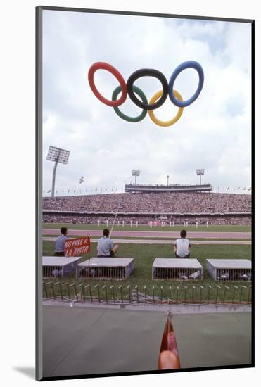 October 12 1968: 19th Olympic Games Opening Ceremony, Mexico-Art Rickerby-Mounted Photographic Print