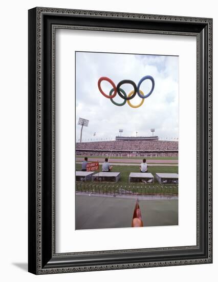 October 12 1968: 19th Olympic Games Opening Ceremony, Mexico-Art Rickerby-Framed Photographic Print