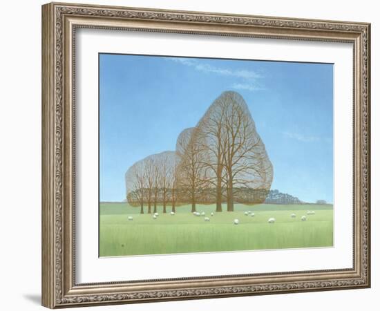 October Afternoon, 2008-Ann Brain-Framed Giclee Print