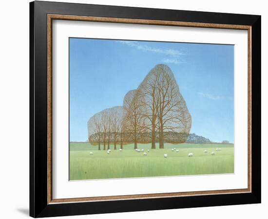 October Afternoon, 2008-Ann Brain-Framed Giclee Print