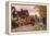 October Evening at Steventon, Berkshire-Alfred Robert Quinton-Framed Premier Image Canvas