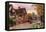 October Evening at Steventon, Berkshire-Alfred Robert Quinton-Framed Premier Image Canvas