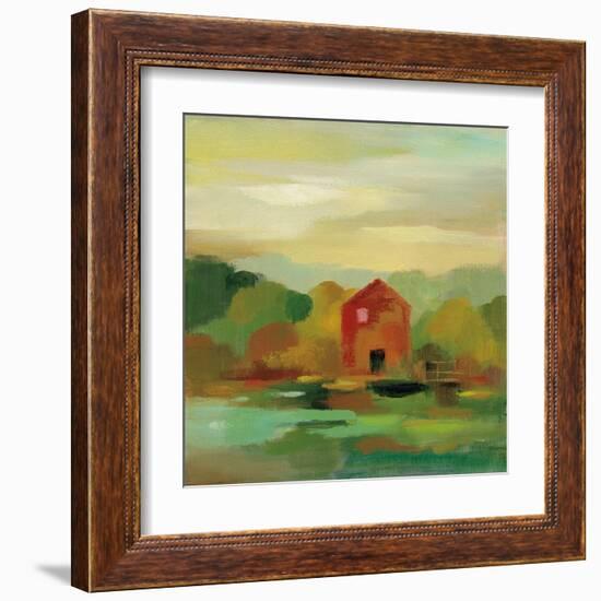 October Farm II v2-Silvia Vassileva-Framed Art Print