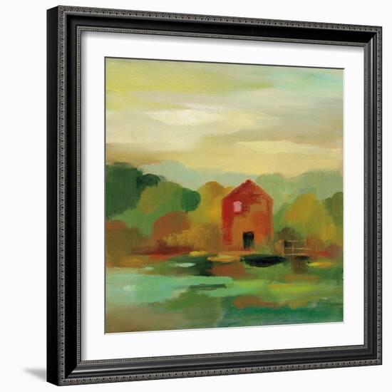 October Farm II v2-Silvia Vassileva-Framed Art Print