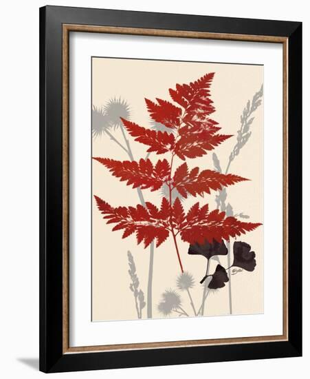 October Fern 1-Bella Dos Santos-Framed Art Print