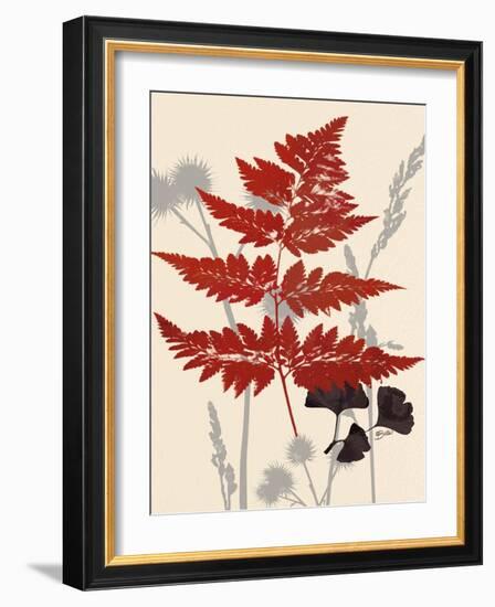 October Fern 1-Bella Dos Santos-Framed Art Print