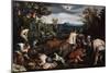 October' (From the Series 'The Seasons), Late 16th or Early 17th Century-Leandro Bassano-Mounted Giclee Print