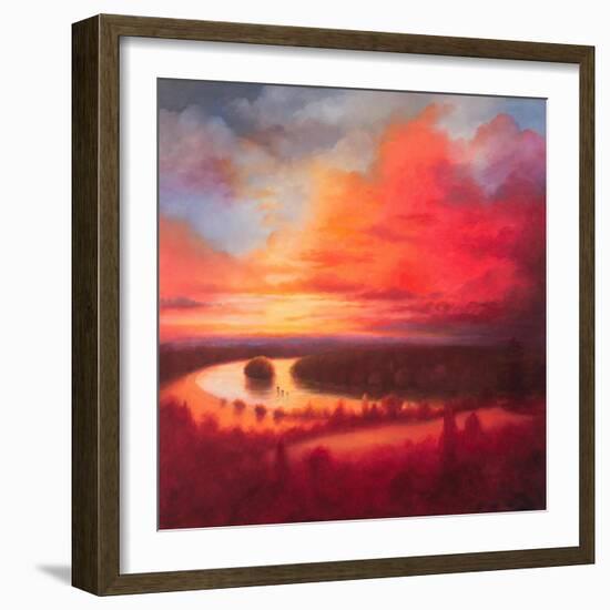 October Glow, 2017,-Lee Campbell-Framed Giclee Print