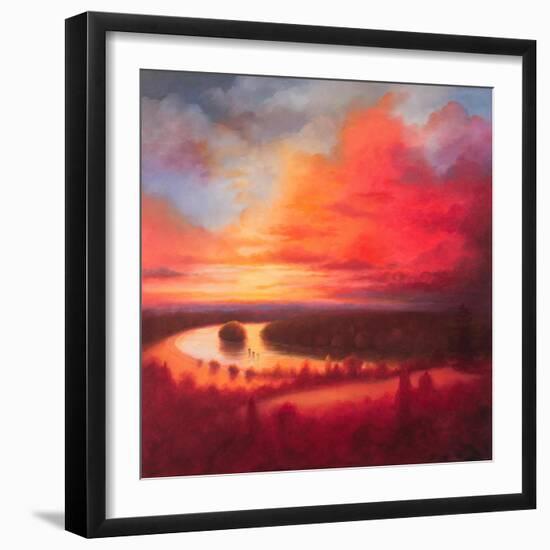 October Glow, 2017,-Lee Campbell-Framed Giclee Print