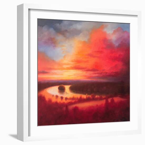 October Glow, 2017,-Lee Campbell-Framed Giclee Print