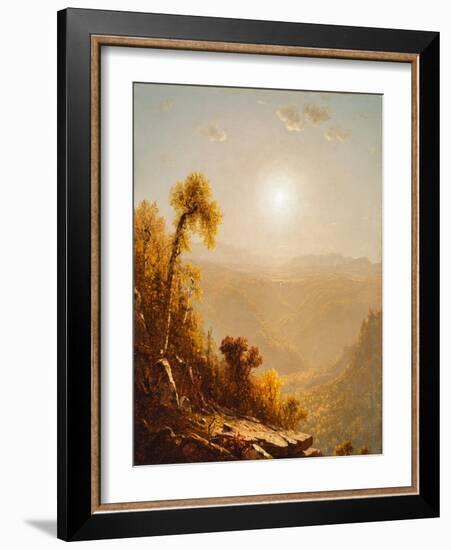 October in the Catskills, 1880-Sanford Robinson Gifford-Framed Giclee Print