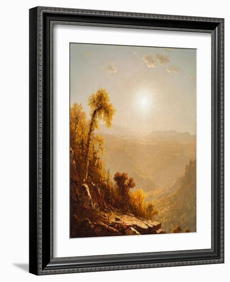 October in the Catskills, 1880-Sanford Robinson Gifford-Framed Giclee Print