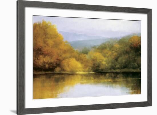 October Lakeside-Robert Striffolino-Framed Art Print