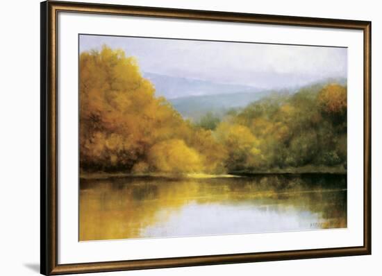 October Lakeside-Robert Striffolino-Framed Art Print