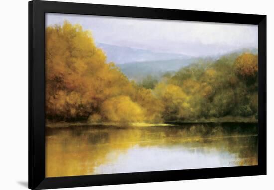 October Lakeside-Robert Striffolino-Framed Art Print