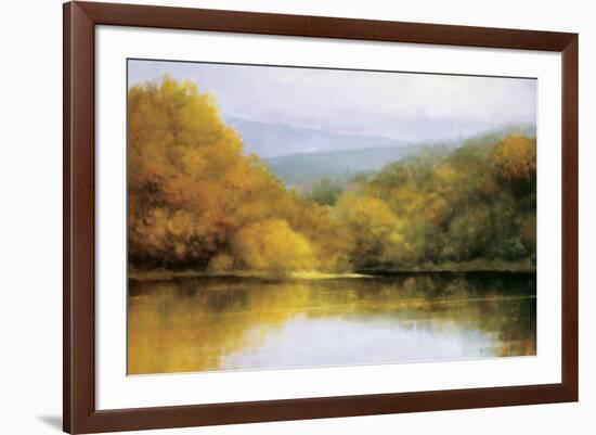 October Lakeside-Robert Striffolino-Framed Art Print