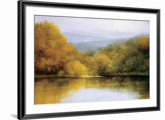 October Lakeside-Robert Striffolino-Framed Art Print