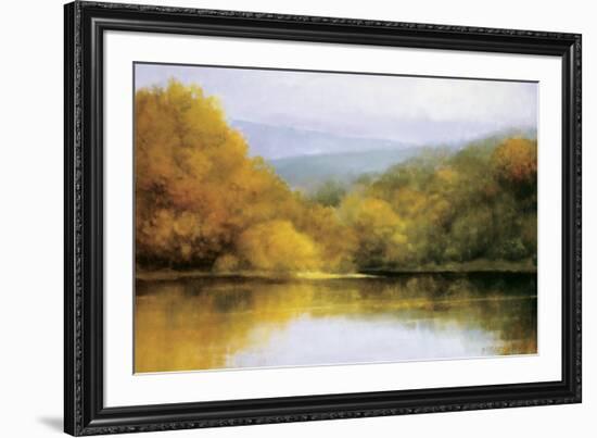 October Lakeside-Robert Striffolino-Framed Art Print