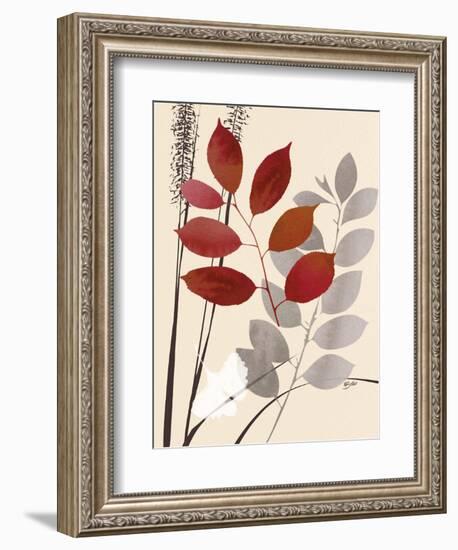 October Leaf 1-Bella Dos Santos-Framed Art Print