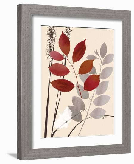 October Leaf 1-Bella Dos Santos-Framed Art Print