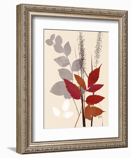 October Leaf 2-Bella Dos Santos-Framed Art Print