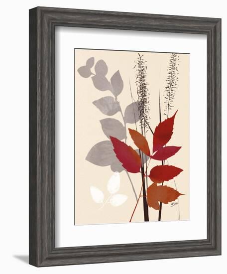 October Leaf 2-Bella Dos Santos-Framed Art Print