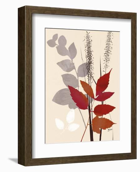 October Leaf 2-Bella Dos Santos-Framed Art Print