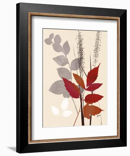 October Leaf 2-Bella Dos Santos-Framed Art Print